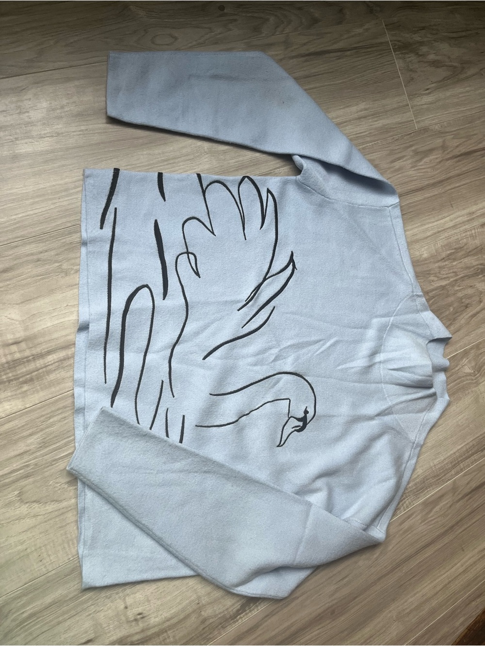 Maeve Powder Blue Turtleneck Sweater